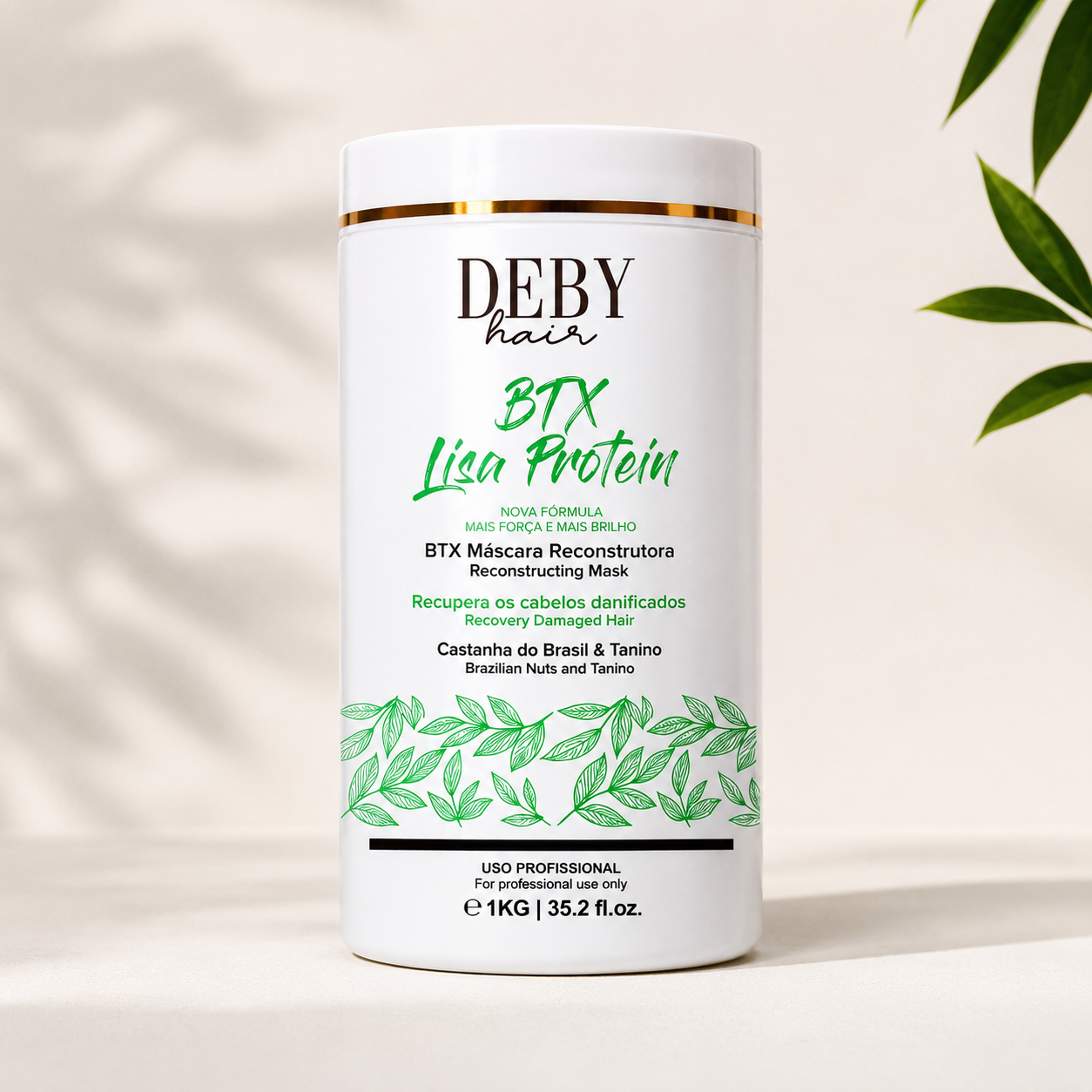 BTX Protein Deby Hair – Botox Capillaire Lissant & Réparateur Sans Formol | SaliaBeauty