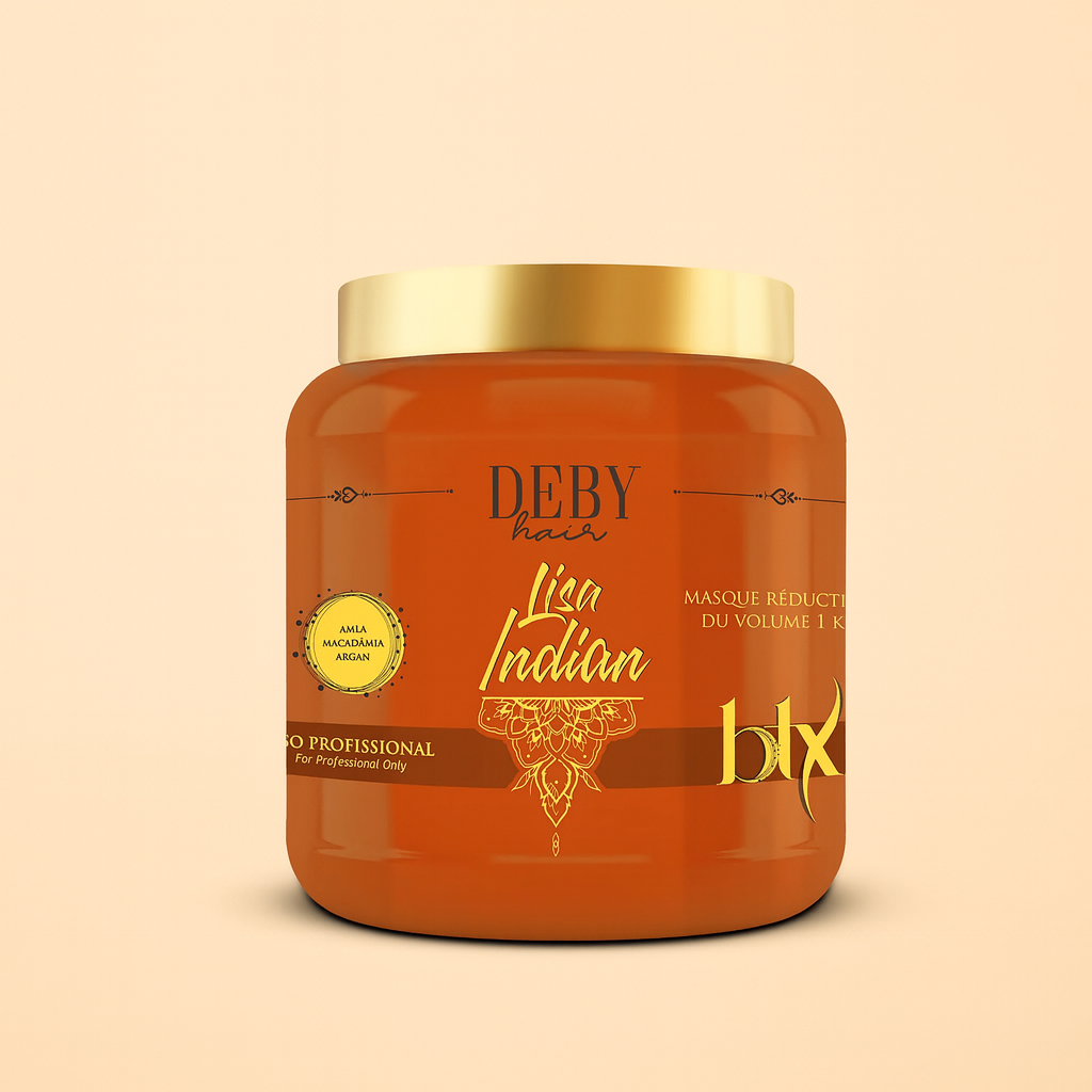 Botox Capillaire Indien à l’Amla – Réparateur & Réducteur de Volume – Deby Hair (1kg)