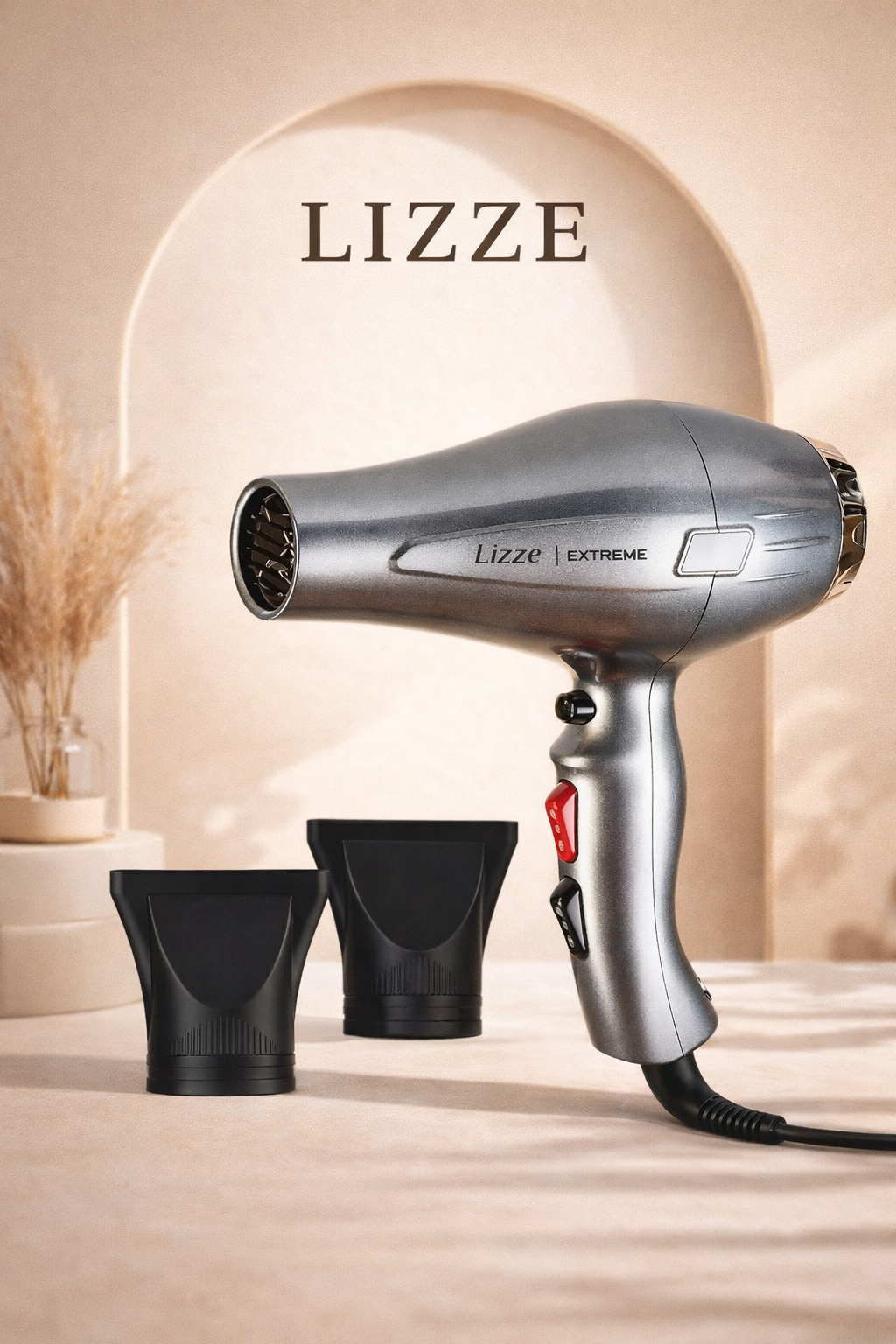 Sèche-Cheveux LIZZE Extreme 2400W – Sèche-Cheveux Professionnel Haute Puissance